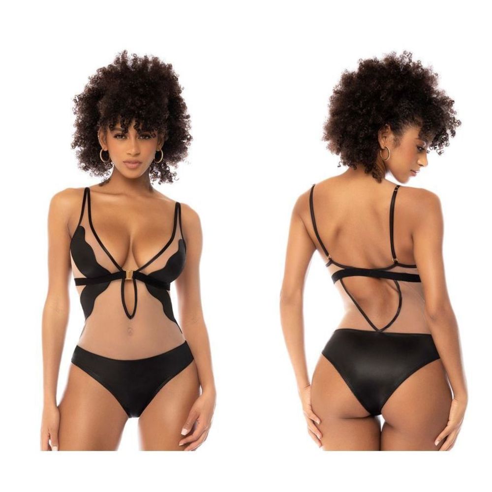 Mapale 2746 Fleur Bodysuit Color Nude-Black